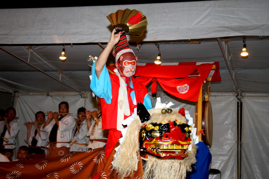 元岡獅子舞